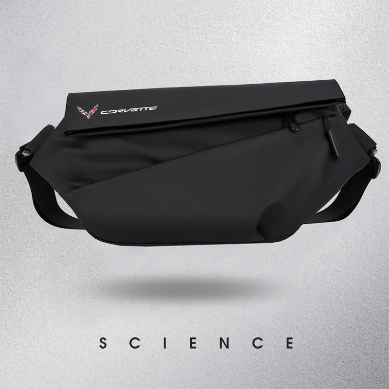 

Crossbody Bags Magnetic Buckle Chest Shoulder Bag Backpack for Travel for Corvette C1 C2 C3 C4 C5 C5 C6 C7 C6-R C8