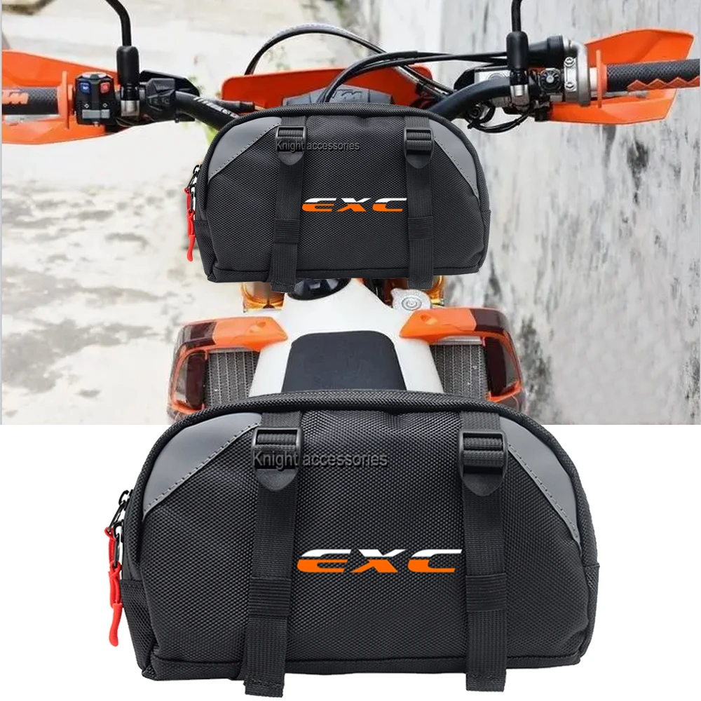 

For exc 125 200 250 300 400 450 500 Motorcycle front handlebar bag multifunctional storage bag travel bag