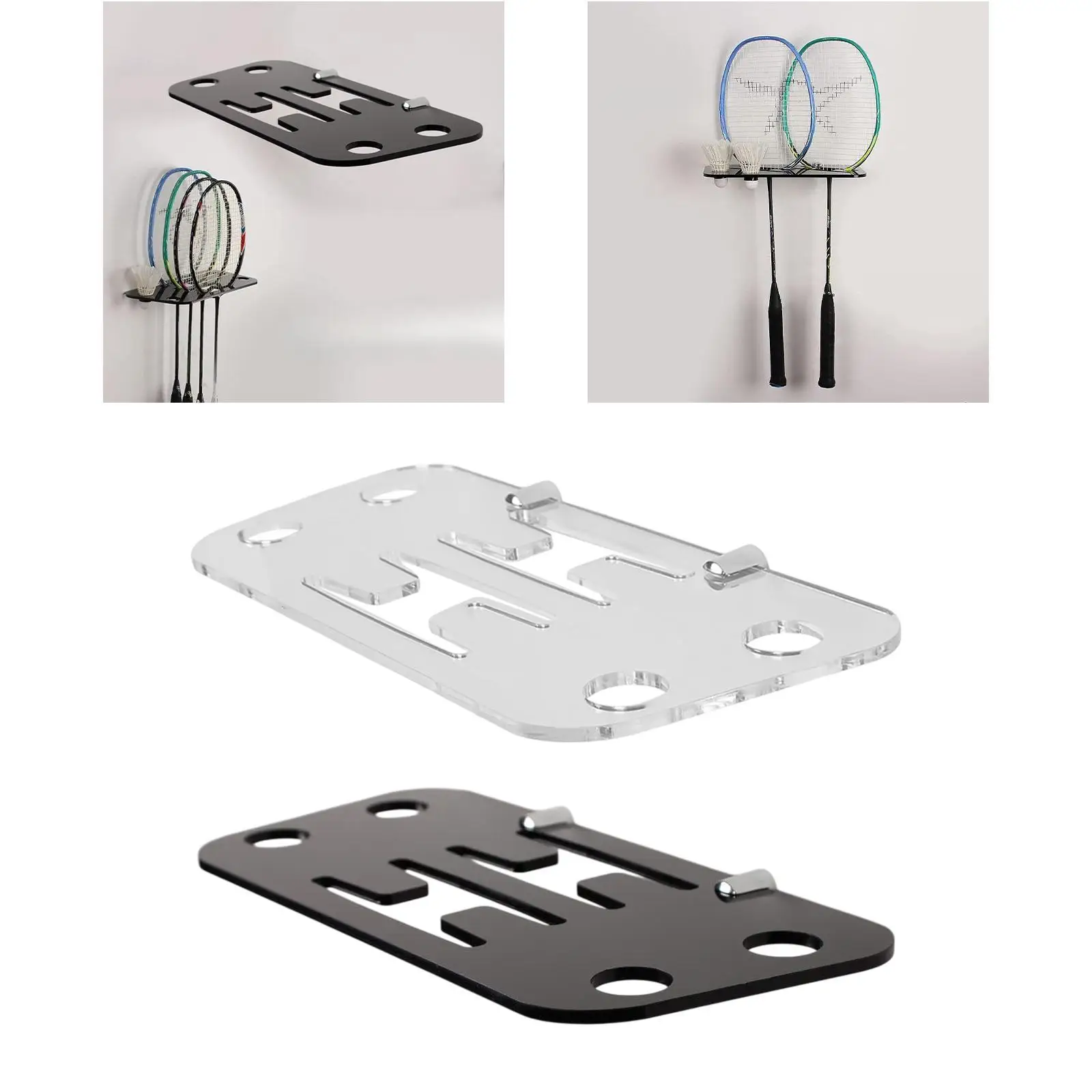 

Стойка для ракеток для бадминтона Прочная стойка для хранения ракеток Органайзер для хранения ракеток для бадминтона