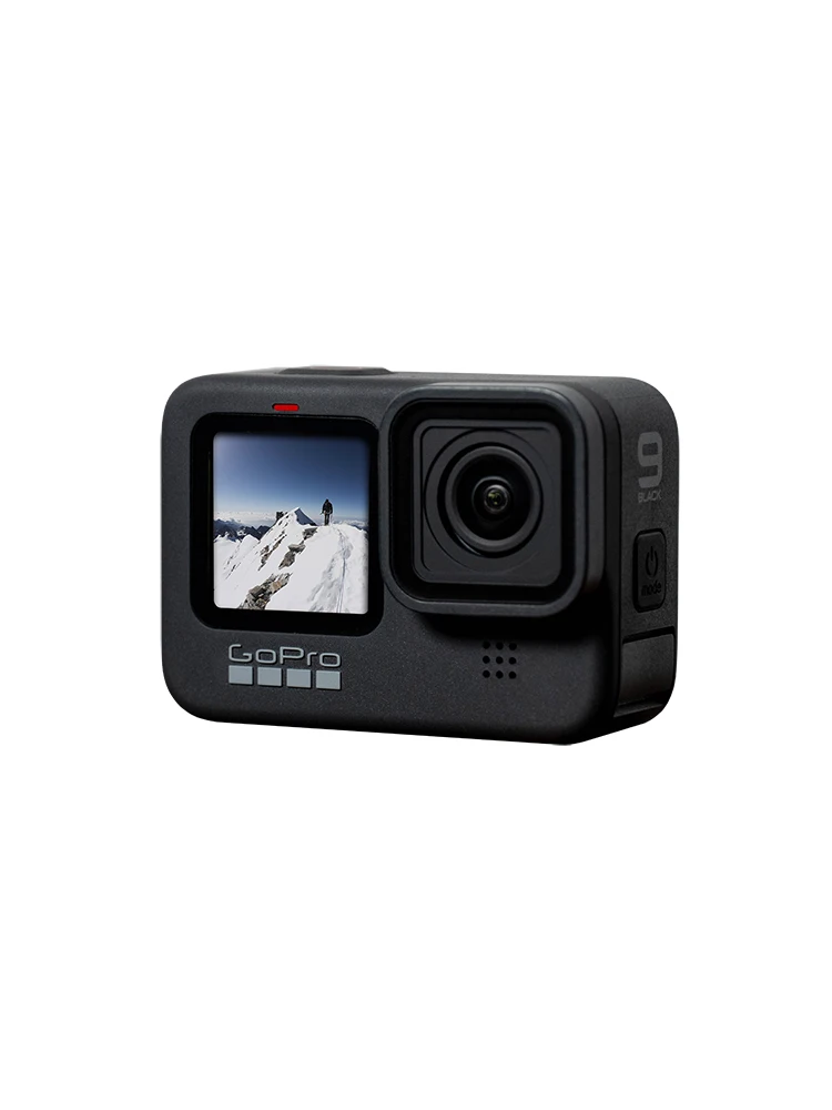 GoPro HERO 9 Black Action Camera 4K 5K with Color Front Screen Sports Cam 20MP Photos, Live Streaming Go Pro HERO 9