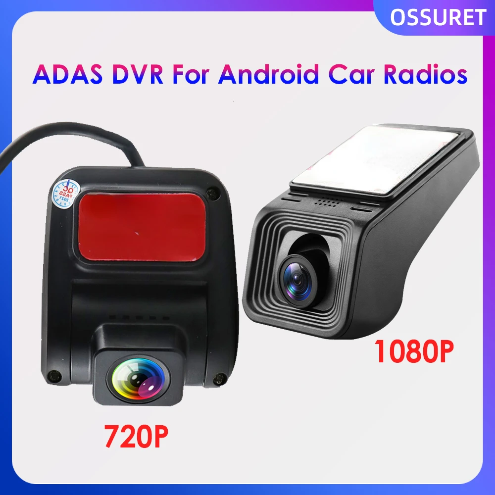 ADAS Car DVR Digital Video Recorder Front USB Camera CMOS HD for Android Car Radio Multimedia Players In Our Shop