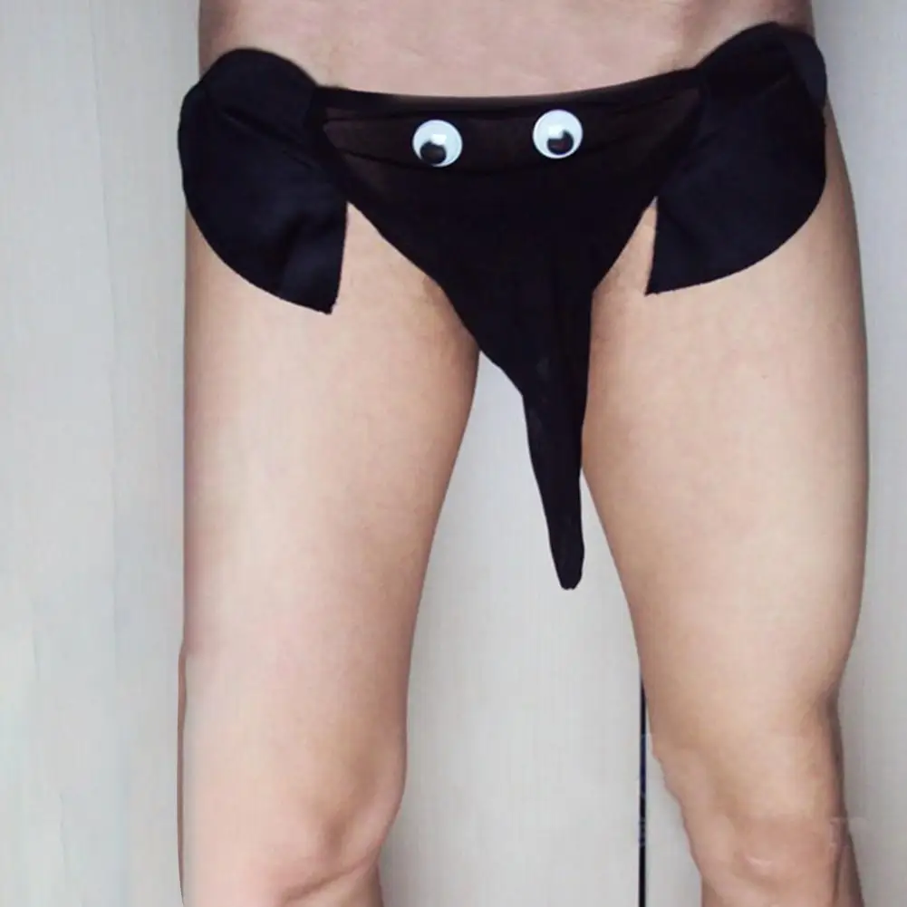 Briefs Chic Cartoon Club Men G String Strap Men Elephant Thong  Intimate Club Men Elephant Thong for Party