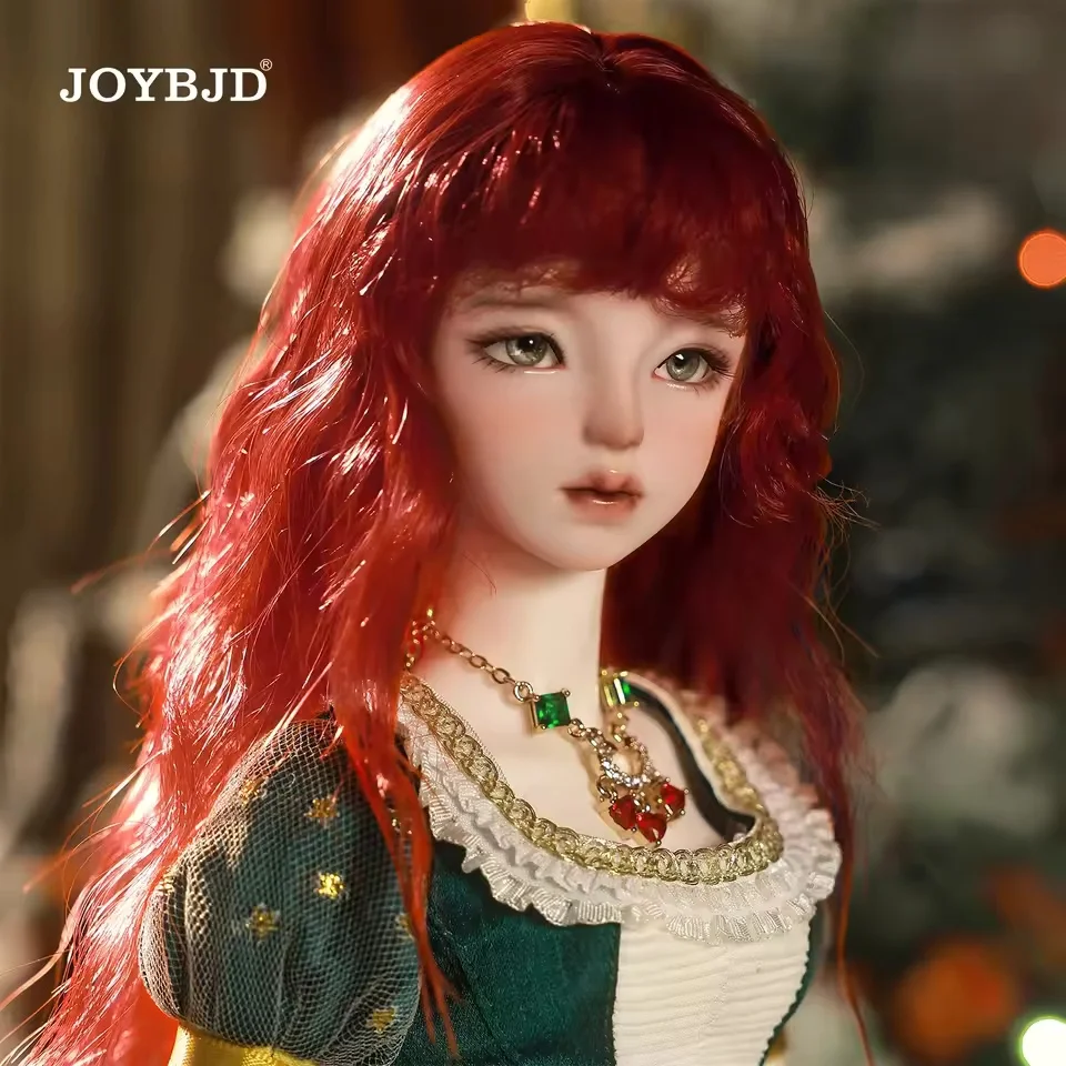 Joybjd 1/4 Xinyue Bjd Doll Fullset with Muxi Body European Style Gentle Princess Coronation Christmas Full Dress Resin Toy