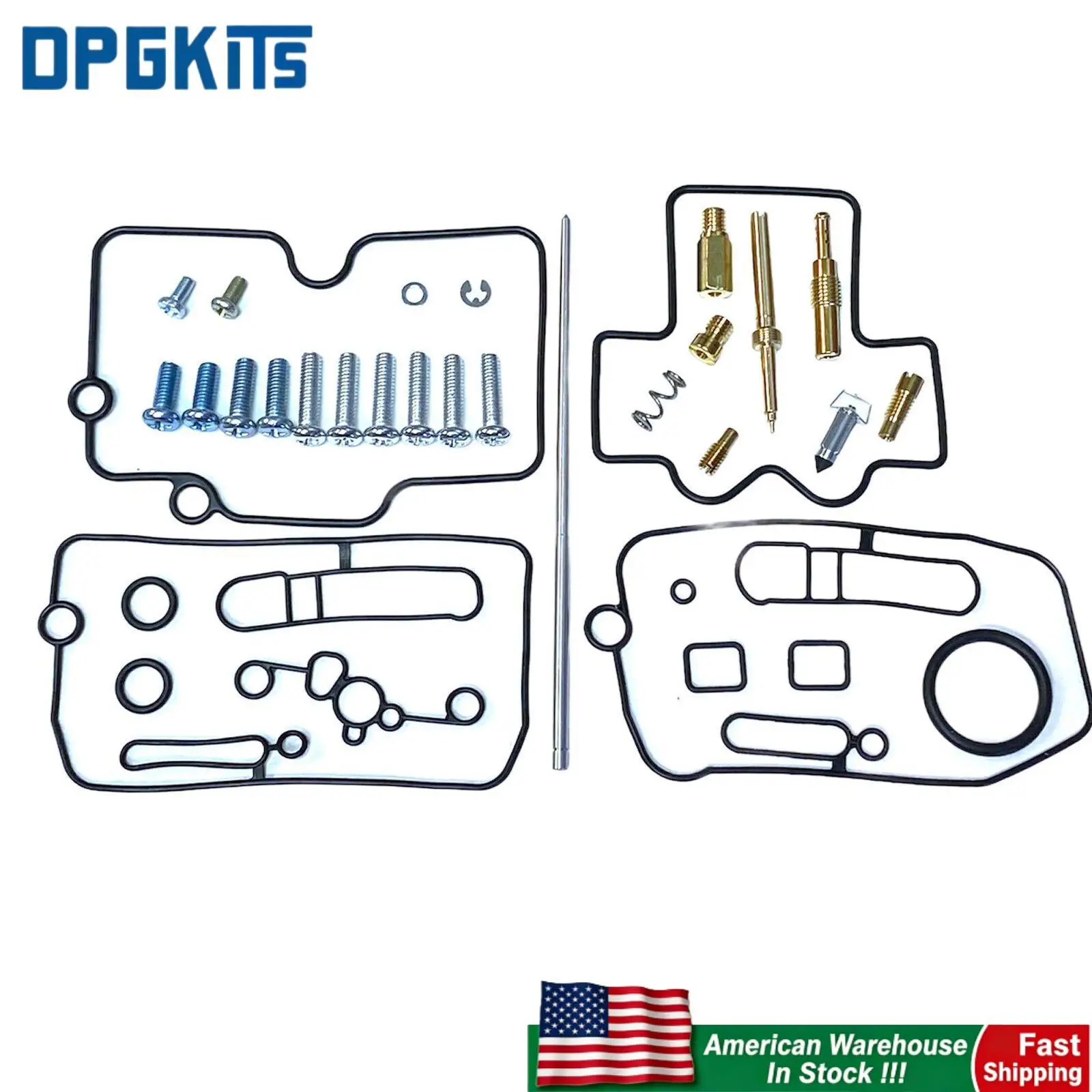 

5TG-14101-31-00 Ремонтный комплект карбюратора для ремонта карбюратора для Yamaha YFZ450 YFZ 450 2004-2009, прокладки для двигателей мотоциклов, уплотнения