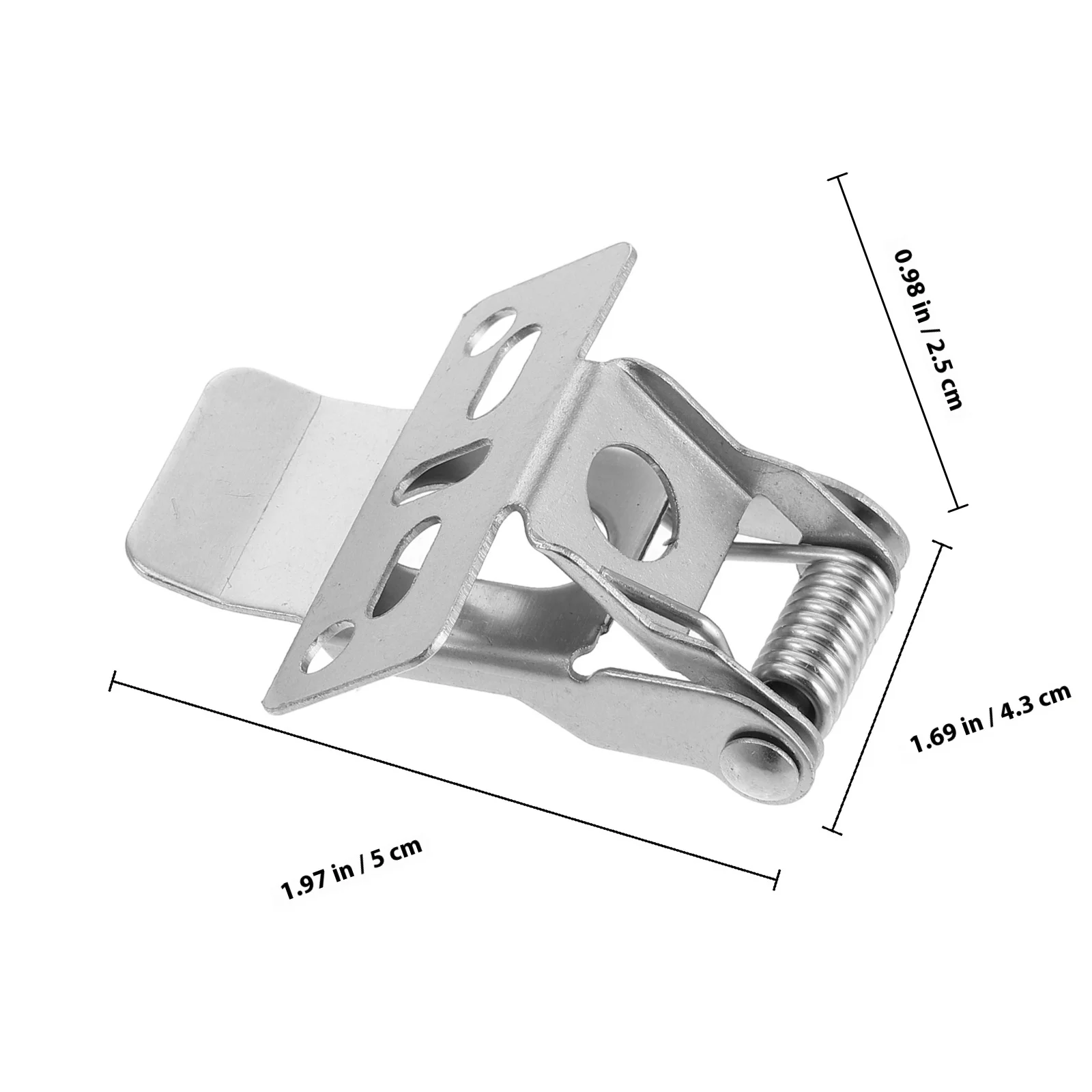20 قطعة مشبك الربيع مصباح لوح تصاعد بين قوسين العالمي Led النازل التحديثية كليب ل راحة تركيبة إضاءة مصباح