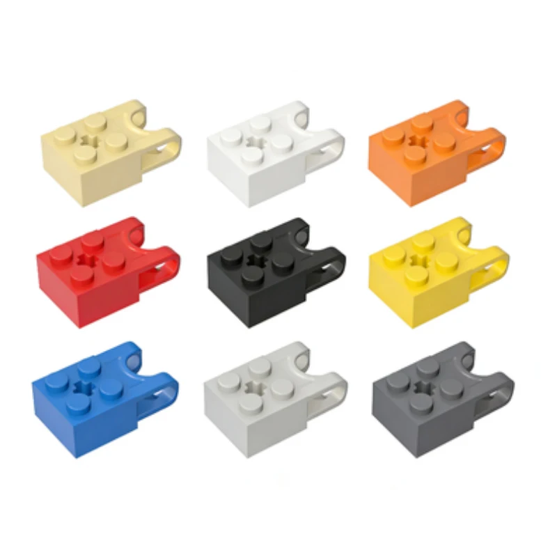 12pcs MOC compatible 92013 building block parts 2x2 with ball joint base connecting brick DIY children's toy