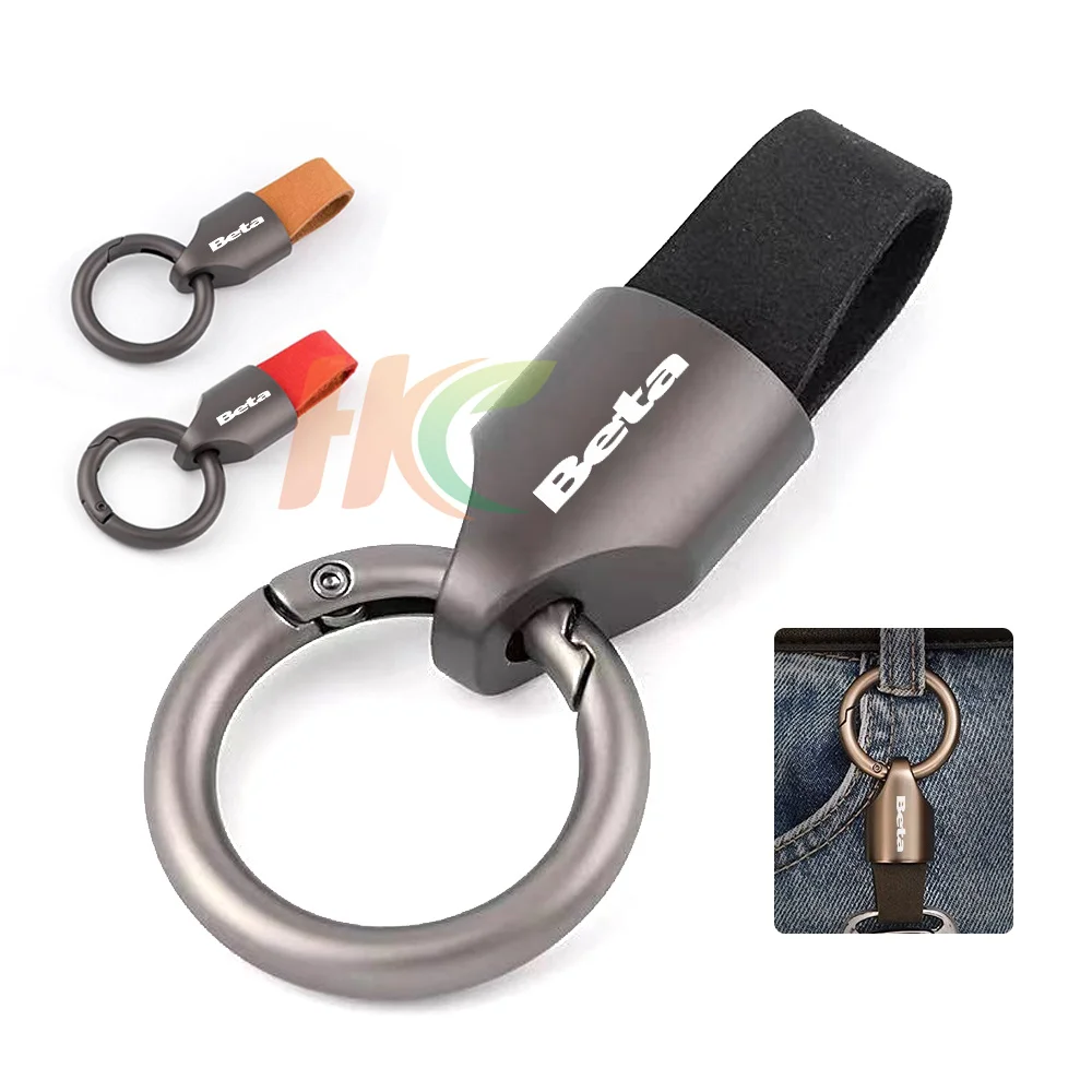 For Beta Evo 250 300 80 Junior Senior RR 450 480 2T Sm 250RR 300RR Xtrainer Zinc Alloy Keychain Keyring Motorcycle Accessories