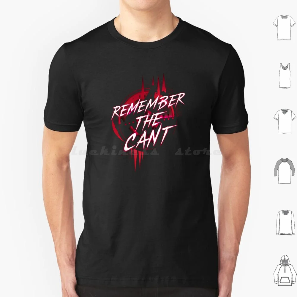 Remember The Cant-Red Background-Sci-Fi T Shirt Cotton Men Women DIY Print The Expanse Expanse Rocinante Sci Fi Mcrn Opa Scifi