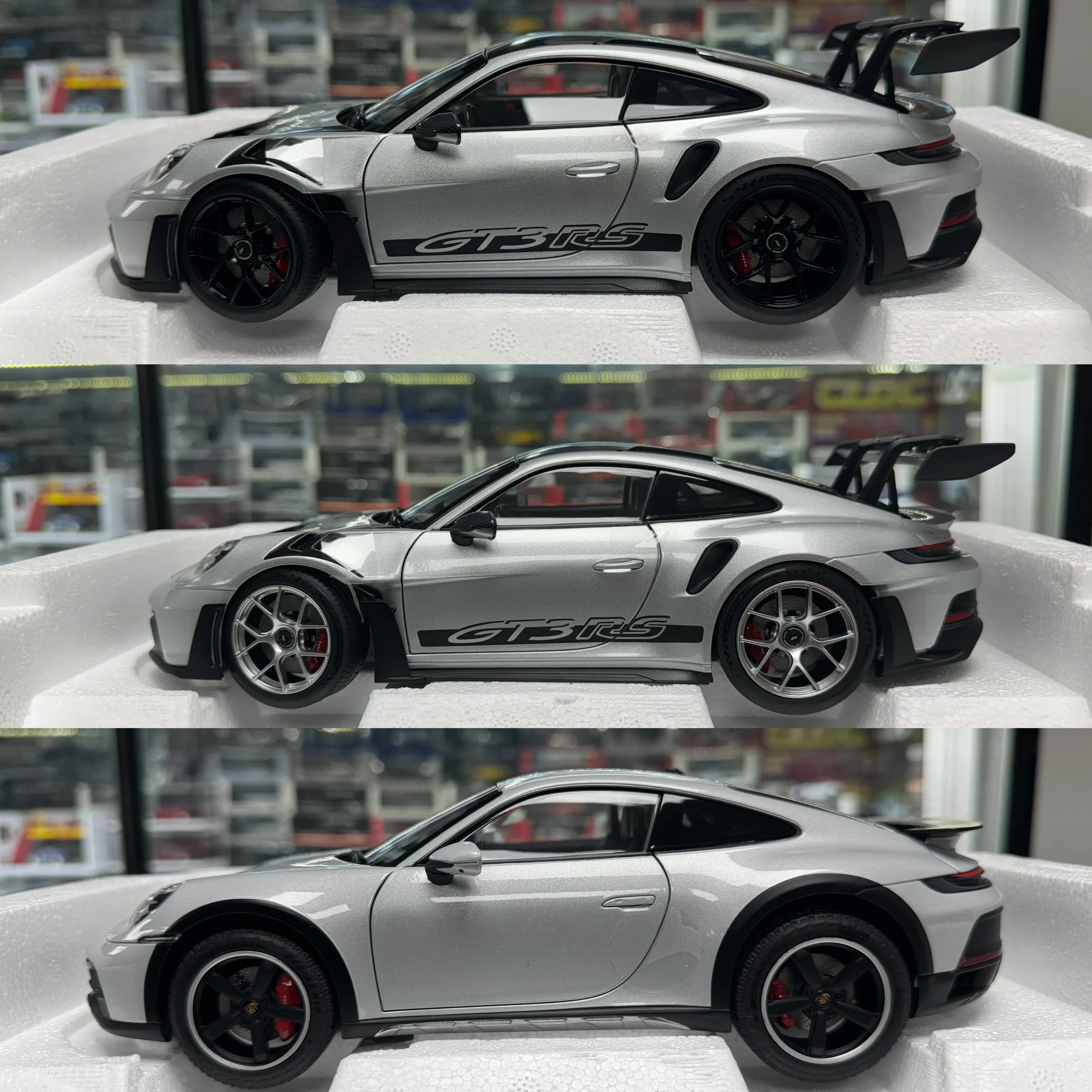 

1:18Norev Porsche 911GT3RS 992Daker Dakar Модель автомобиля из сплава с полным приводом