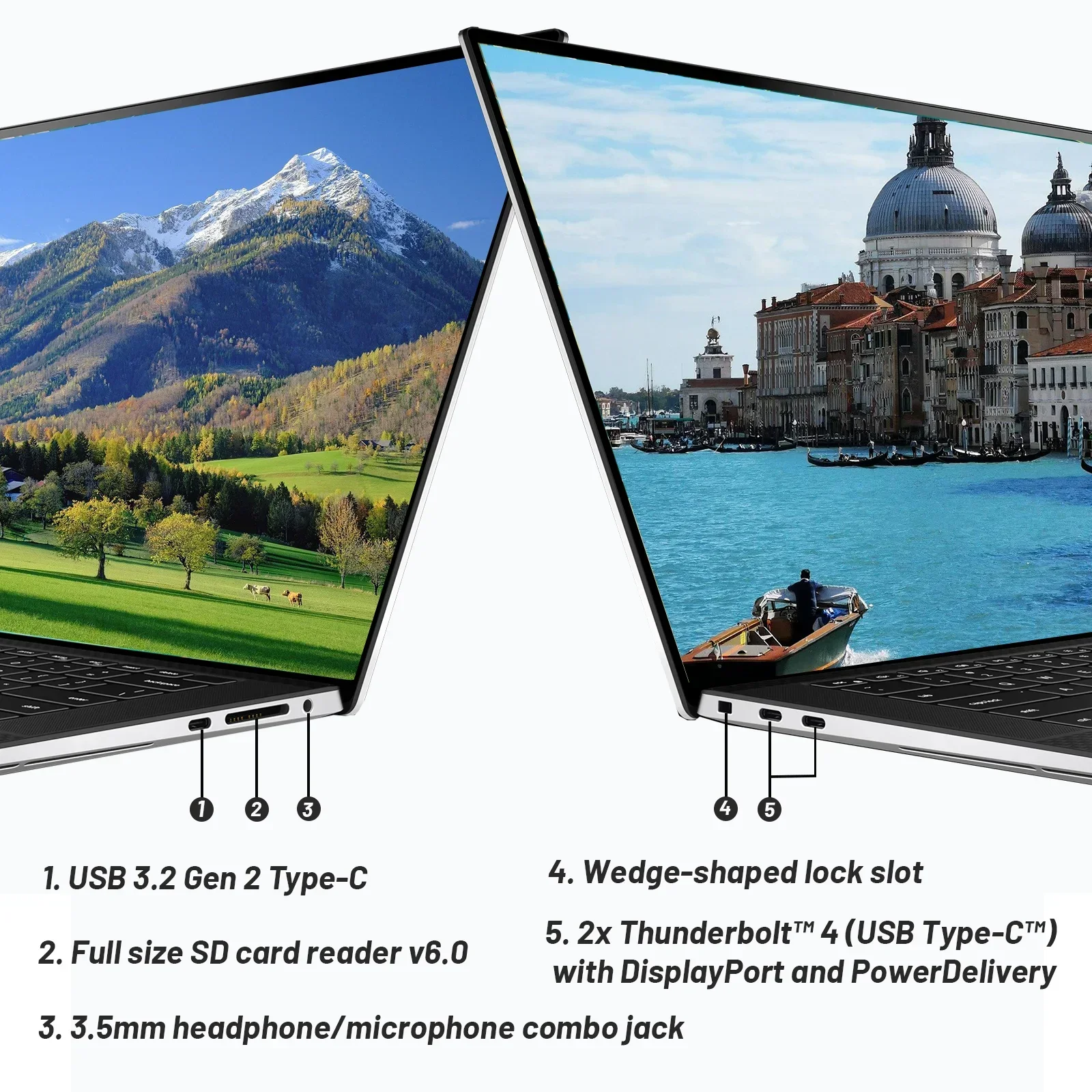 2025 Ultrabook Laptop AMD R7 4700U/R5 4500U Backlit Keyboard Windows 36GB DDR4 2TB Fingerprint Unlock Gaming Notebook