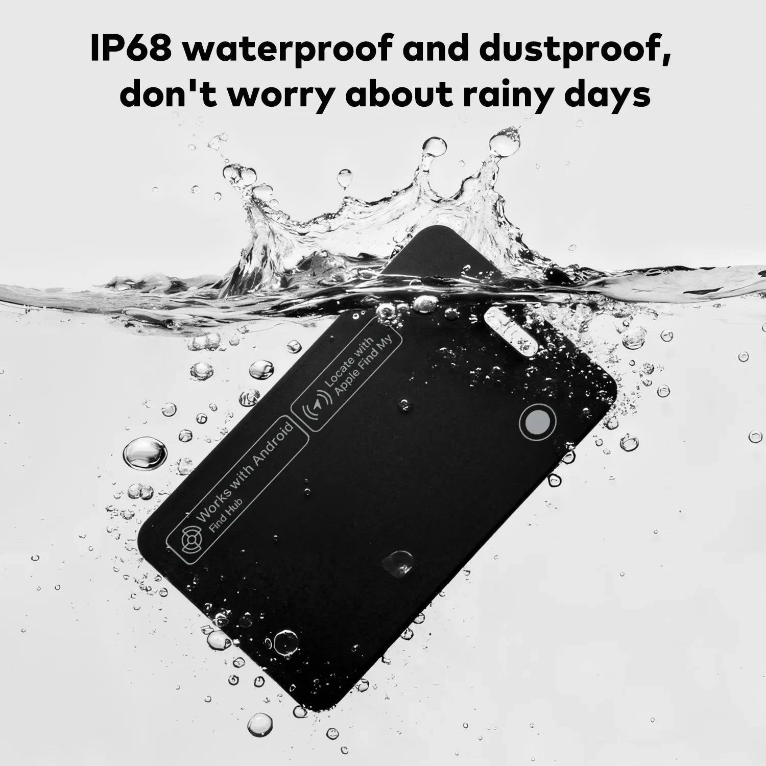 2026 Wallet Tracker Card (iOS and Android) Slim Tracking Card,Bluetooth Smart Card, Work with Apple Find My or Google Find Hub