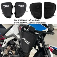 Para Honda CRF1000L Africa Twin CRF 1000 L Adventure Sports Moto alforja marco barras de choque bolsa impermeable bolsas de colocación de parachoques