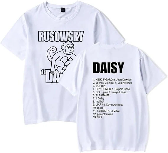 Merch Rusowsky Daisy Album Short Sleeve Unisex Classic T-Shirt
