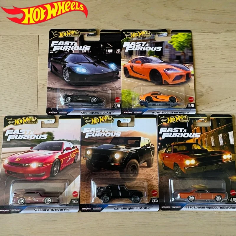 

Hot Wheels Fast & Furious Series Toyota Subaru Nissan, изготовленная на заказ модель автомобиля из сплава, орнамент, коллекционный подарок, игровой автомобиль