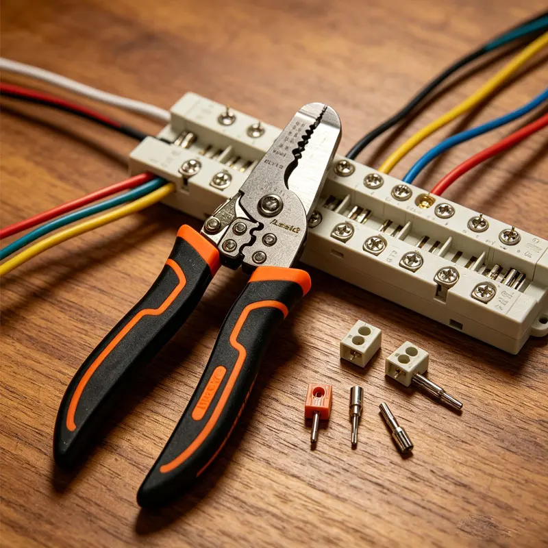 

Multi-functio Wire Stripper Crimping Tool Wire Crimper Cutter Electric Wire Multi-Function Hand Tool Wire Stripper Wire Stripper