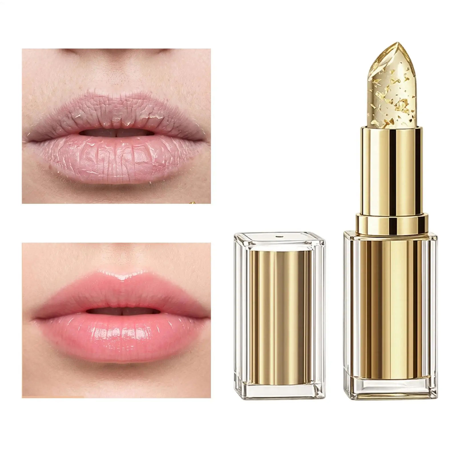 PH Lipstick Color Changing Long-Lasting Hydrating Lip Repair Tint Balm Temperature Changing Lipstick for Women Girls Office