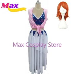 Max Anime Nami Alabasta Cosplay WIG Costume Any Size Custom sizes