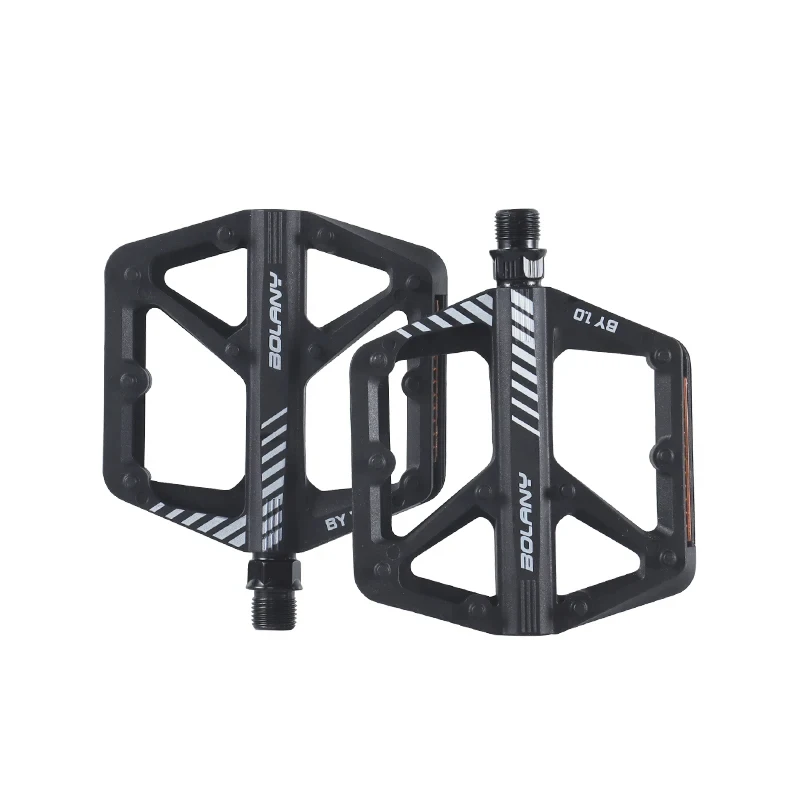 BOLANY Bike Nylon Pedal Mountain Bike Anti-slip Pedals Seal Double Bearing Pedal MTB Bike Accessories