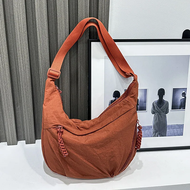 New Style Classy Fashion Single Shoulder Bag Large Capacity Commuting Crossbody Bag Thoughtful Gift for Office Workers