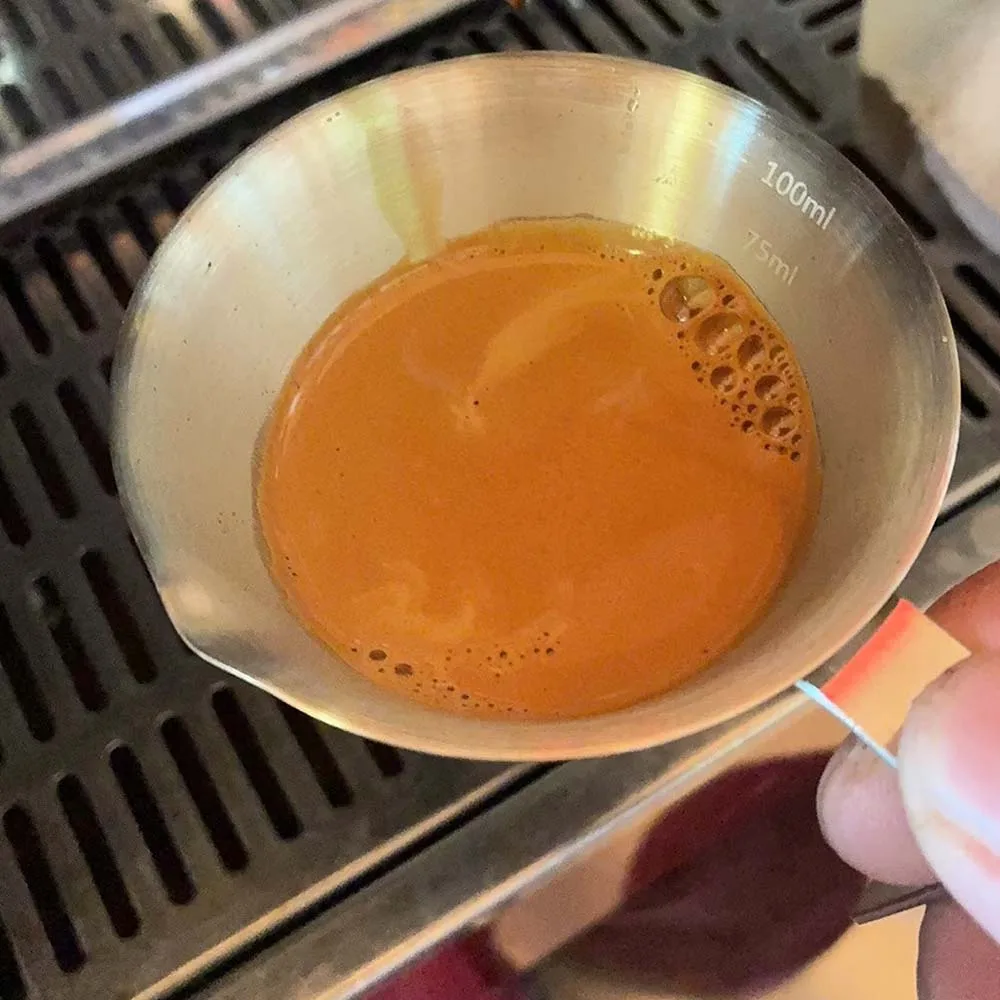 100ml Coffee Cup Coffee Extraction Cup with Scale 100ml Making Cup 3 Color Espresso Measuring Cup Kitchen Tools Cup Wholesale