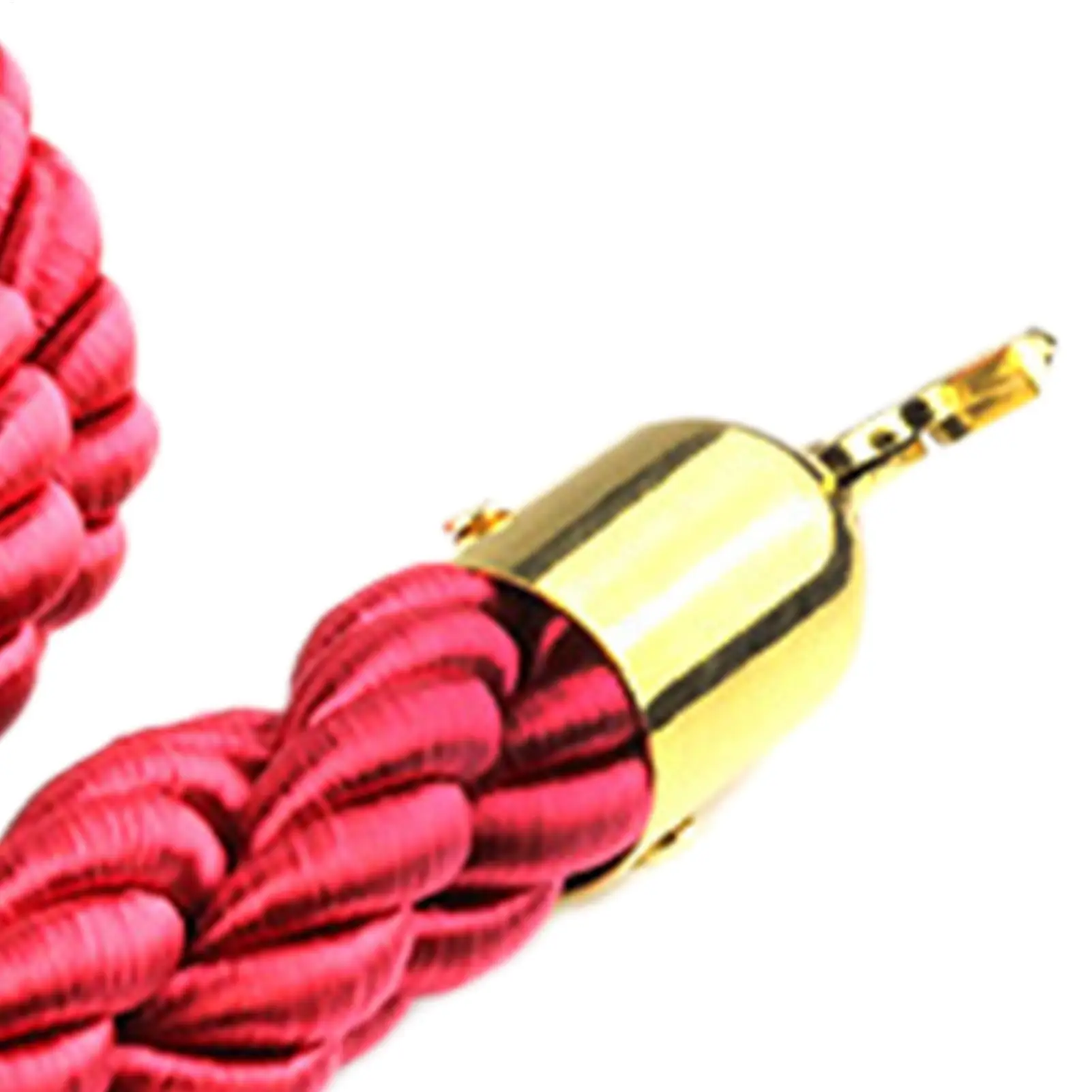 

Stanchion Rope Long 4.9ft Twisted Banquet Safety Supplies Wedding Barrier Rope For Security Personnel Retail Stores Hotel