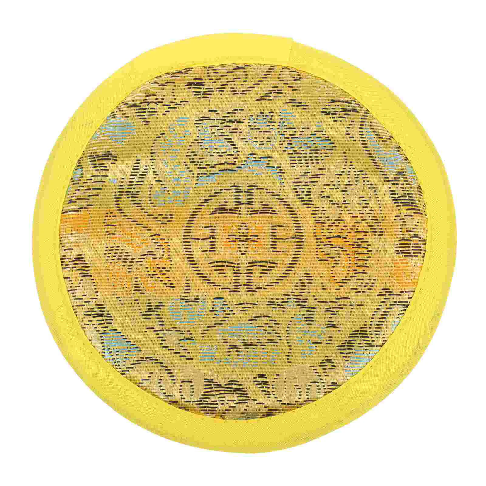 

Buddha Sound Bowl Cushion Meditation Buddhism Cusion Tibetan Singing Mat Manual