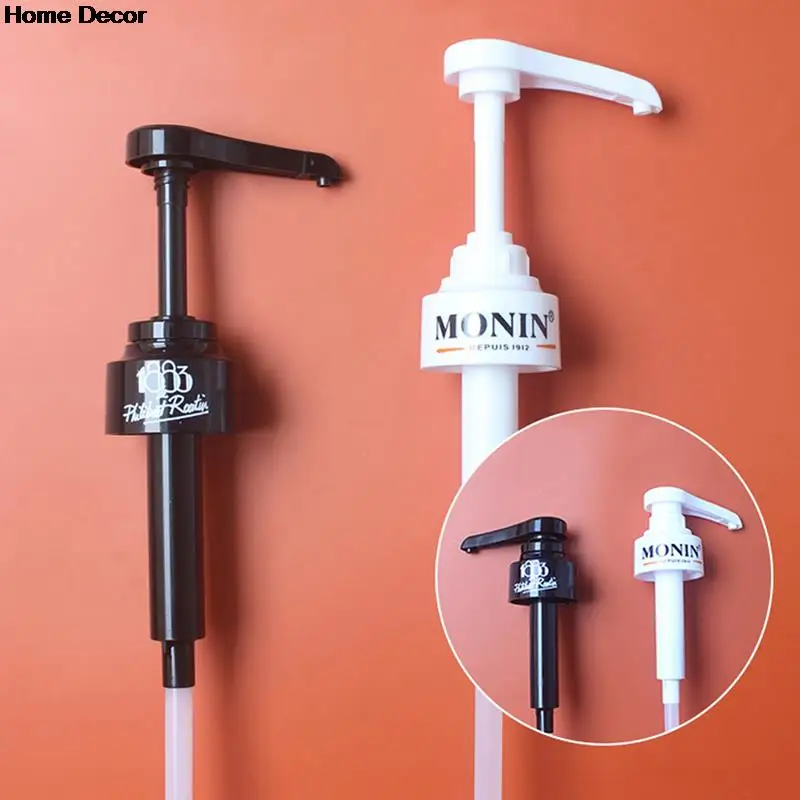 2024 nuovo 1pc hot Coffee 1 litro Dispenser sciroppo pompa Dispenser liquido nero per Monin sciroppo 10Ml