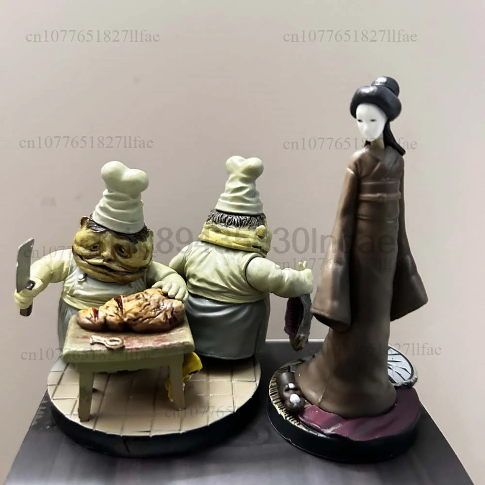 ليتل كوابيس المطاهي التوأم سيدة أنيمي الشكل أحادية عمل نموذج لجسم اللعب دمية باردة هدية عيد ميلاد للأصدقاء #3