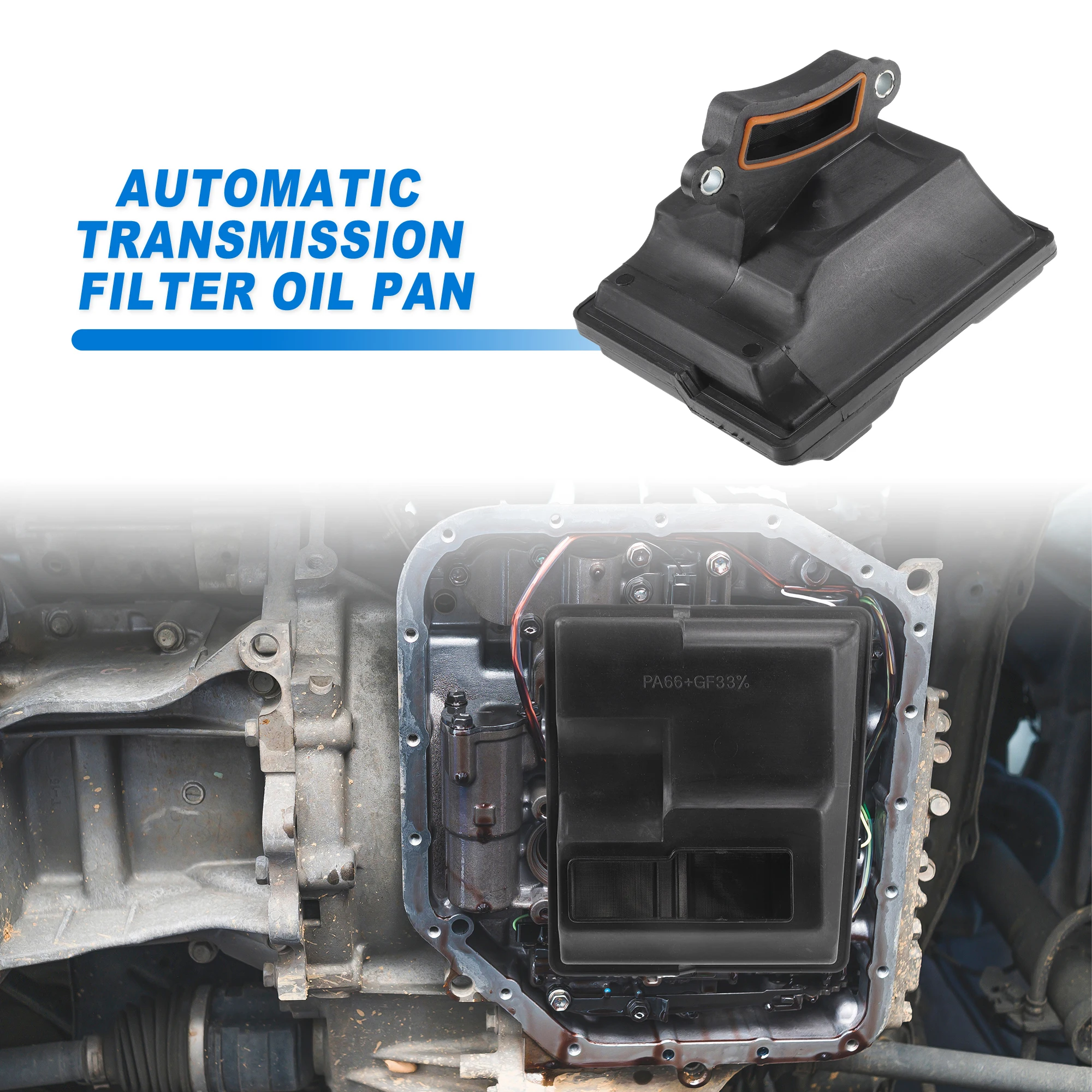 UXCELL AF40 AF21 TF-80SC TF-81SC Automatic Transmission Filter Oil Pan for Volvo S80 2007-2014 for Mazda CX-7 2007-2009