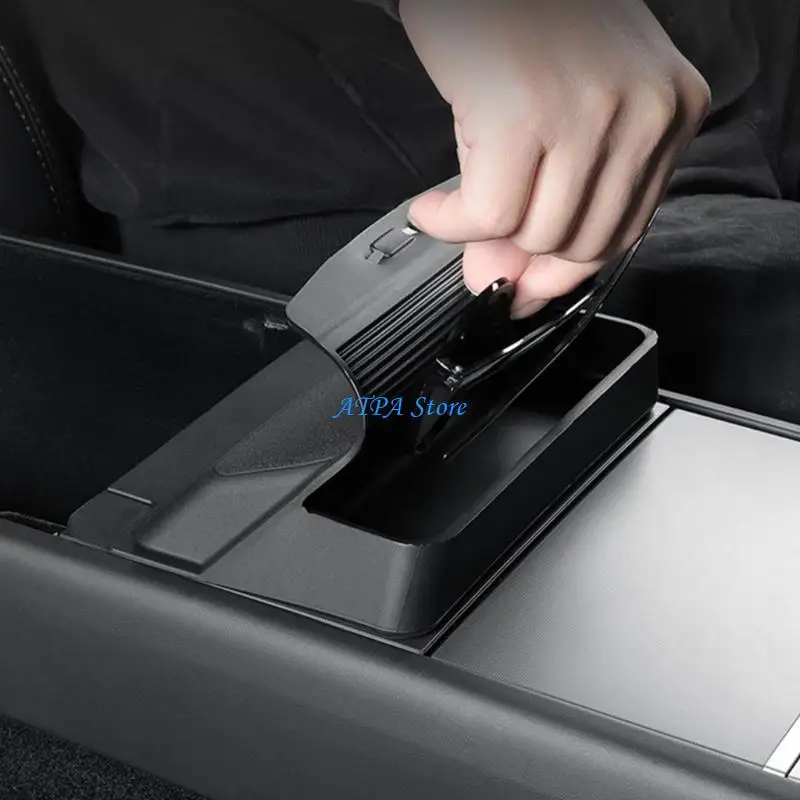 

U13C Car Interior Sunglasses Storage Box Center Console Glasses Tray for Y Juniper 3