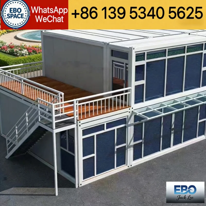 Sustainable Expandable Modular Container House Eco Material Fast Construction for Global Housing Projects