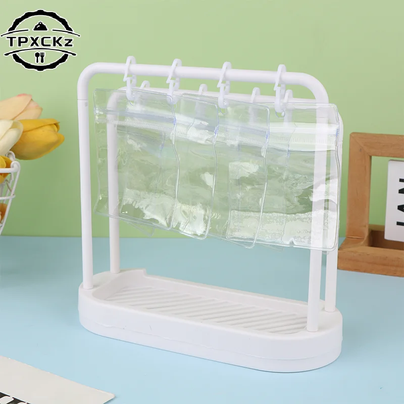 Display Stand Simple Jewelry Storage Badge Organizer MultiFunctional Storage Rack Collectibles Figurines Ornament Rack Christmas view 5