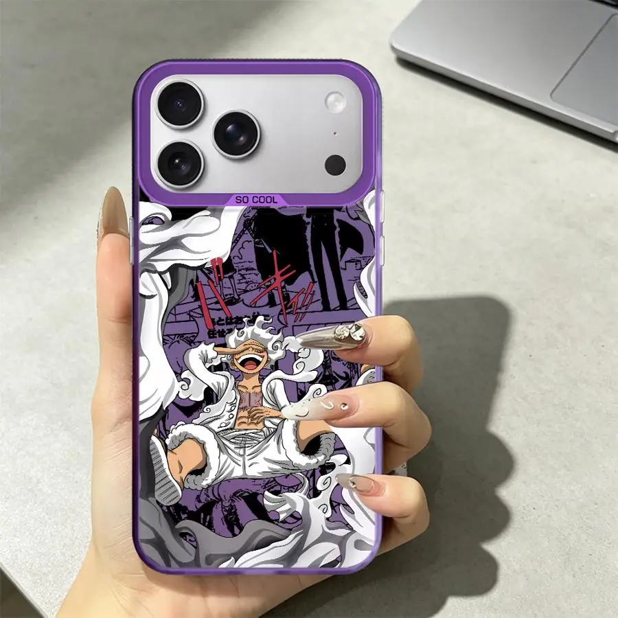O-One Piece Luffy 5 Gear Case for iPhone 17 Pro Max 16 11 14 Plus 13 12 Pro Air 17e 15 Phone Cover view 4