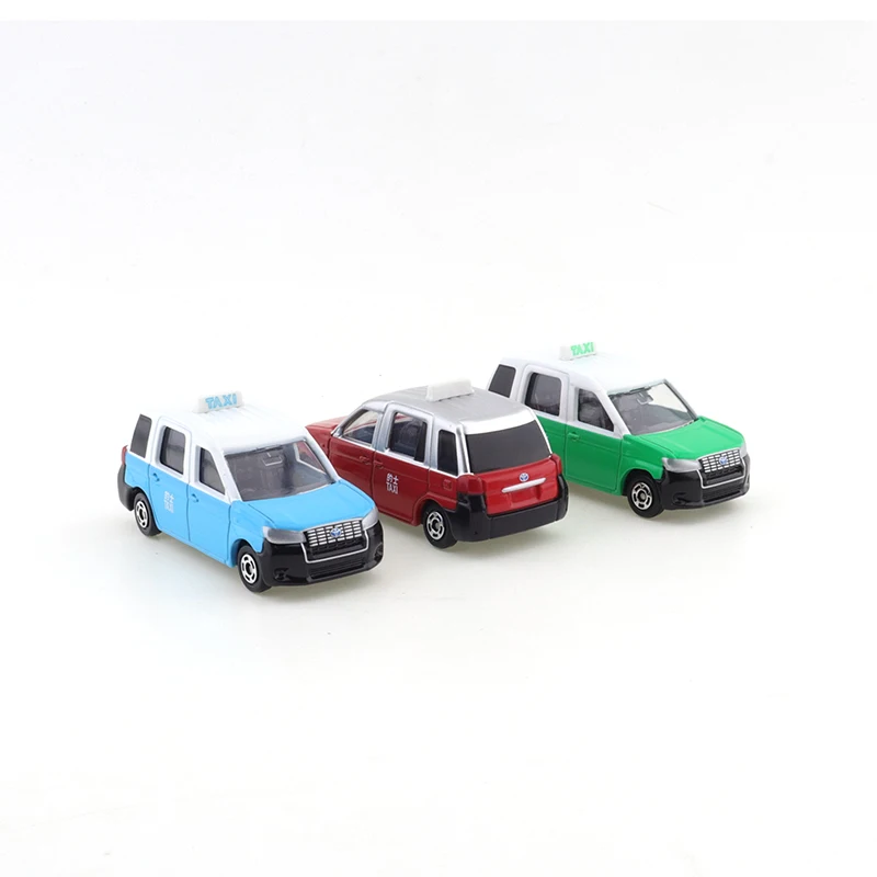 Takara Tomy Tomica Toyota Crown Comfort Hong Kong Taxi Car Alloy Motor Vehicle Diecast Metal Model Kids Xmas Gift Toys for Boys