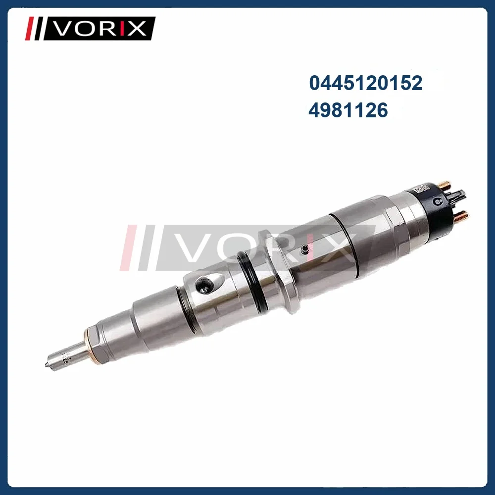 

0445120152 4981126 Common Rail Diesel Fuel Injector for Cummins