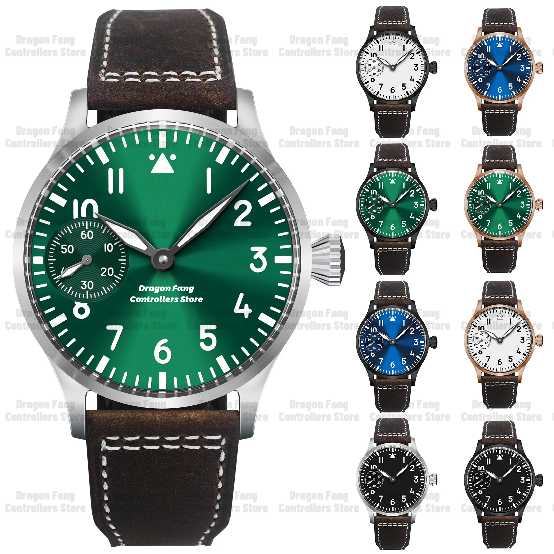 

Corgeut Luxury Sapphire Glass 42 Mm Dial St3600 Or ETA6497 Hand-Wound Movement 316L Steel Case Men'S Watch 30 M Water Resistant