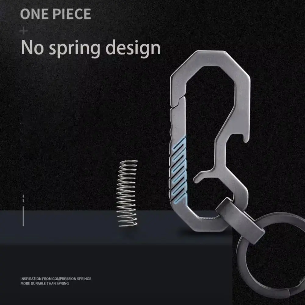 

Funny Special Shapes Car Key Chain Titanium Alloy Hi-end Bottle Opener Keychain Luxury Lightweight Men's Outdoor Keyring Men