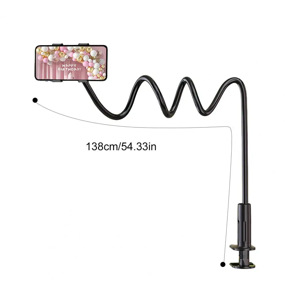 Suporte de telefone para motocicleta, braçadeira flexível de braço longo, suporte para tablet, para cabeceiras, carros, absorção de choque magnética para samsung