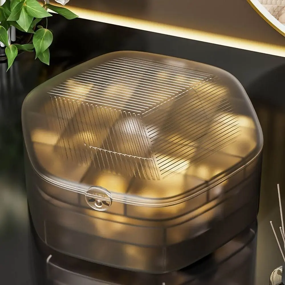 جديد صندوق تخزين المجوهرات البلاستيكية سعة كبيرة 3 طبقات علبة مجوهرات شفافة المحمولة عرض المجوهرات النساء فتاة