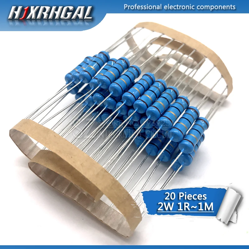 20Pcs 2W Metal Film…