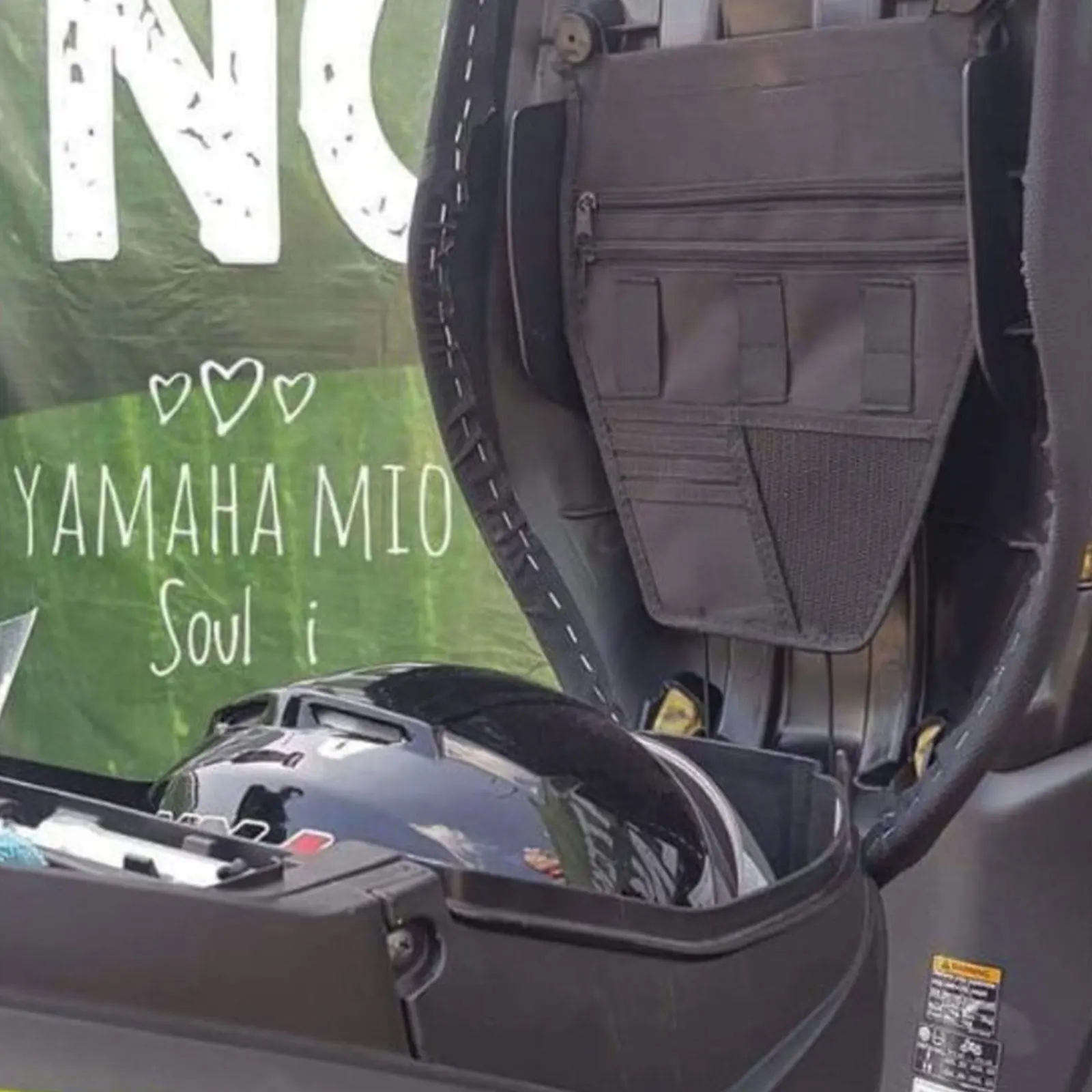 

For Yamaha Mio soul I 125/mioi125/mxi/Mio gear seat organizer Seat Bag Under Seat Storage Pouch Bag