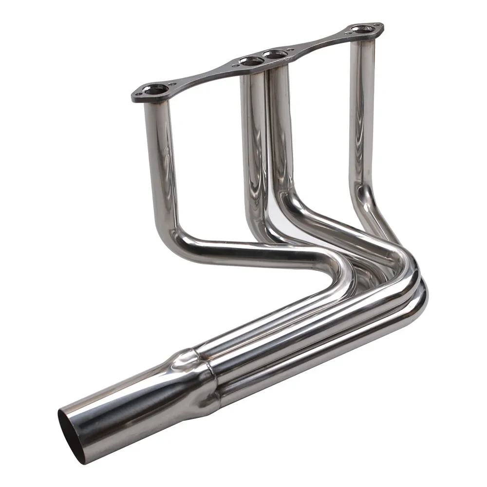 Roestvrijstalen header voor kleine blok Chevy Sprint Roadster SBC V8 voor de meeste kleine blokmotoren van 265 tot 400 kubieke inch