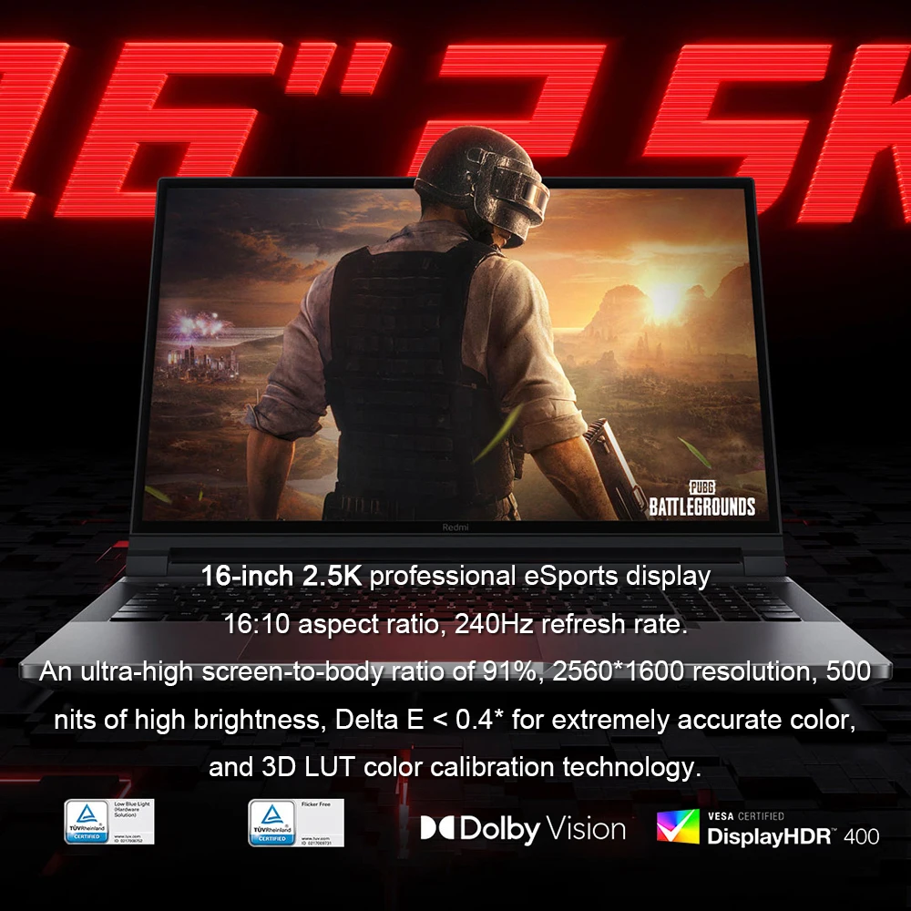 XIAOMI Redmi G Pro Gaming Laptop 2024 Intel Core i9-14900HX NVIDIA Geforce RTX 4060 16\