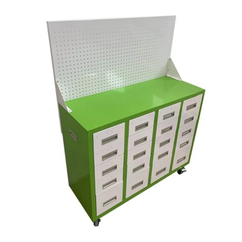 Screw steel five accessories, storage cabinet belongs to material classification toolbox, heavy iron drawer tool cabinet