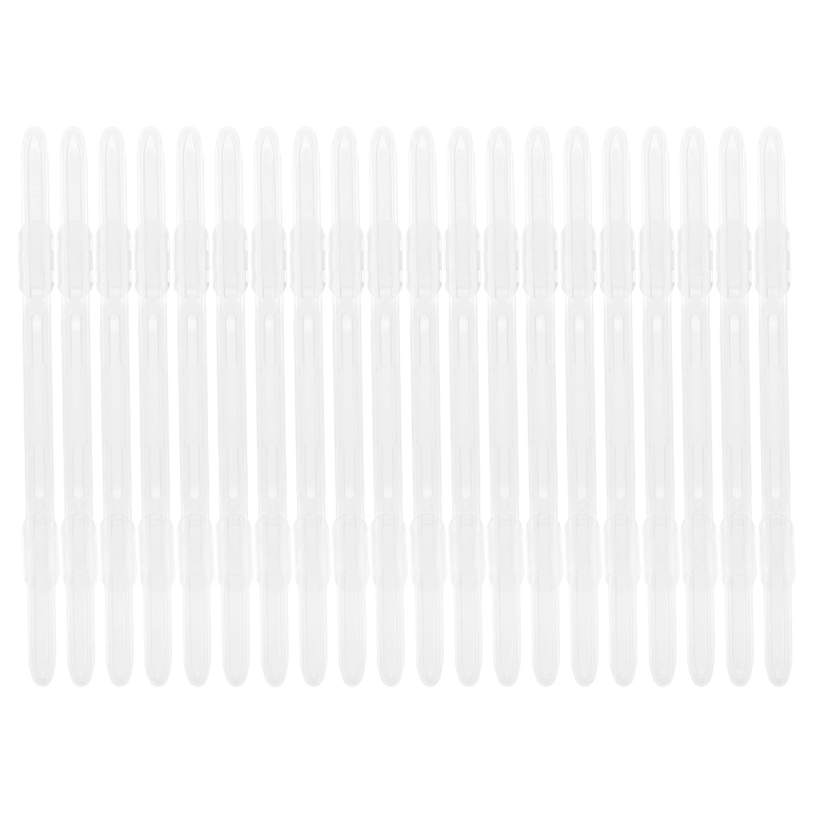 20 قطعة متعددة الوظائف ثقب مزدوج الموثق كليب آلية ربط البلاستيك دفتر العمود الفقري إدراج لمكتب المدرسة Diy بها بنفسك #6