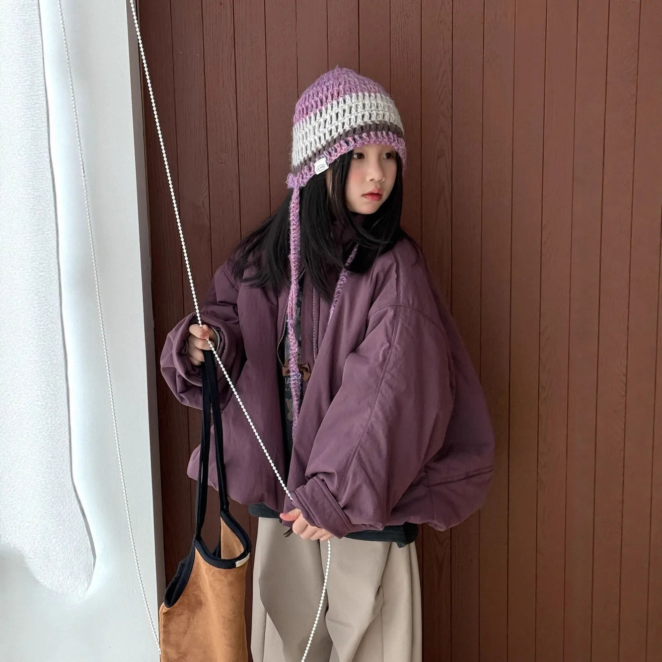 

Детская куртка 2021, осенне-зимняя стеганая однотонная куртка на молнии в корейском стиле для маленьких девочек, детская модная универсальная куртка