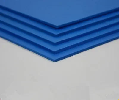 Panneau de mousse PVC, modèle en plastique mousse, 5 sortes de couleurs, épaisseur 3mm, 200x300mm, 2 pièces