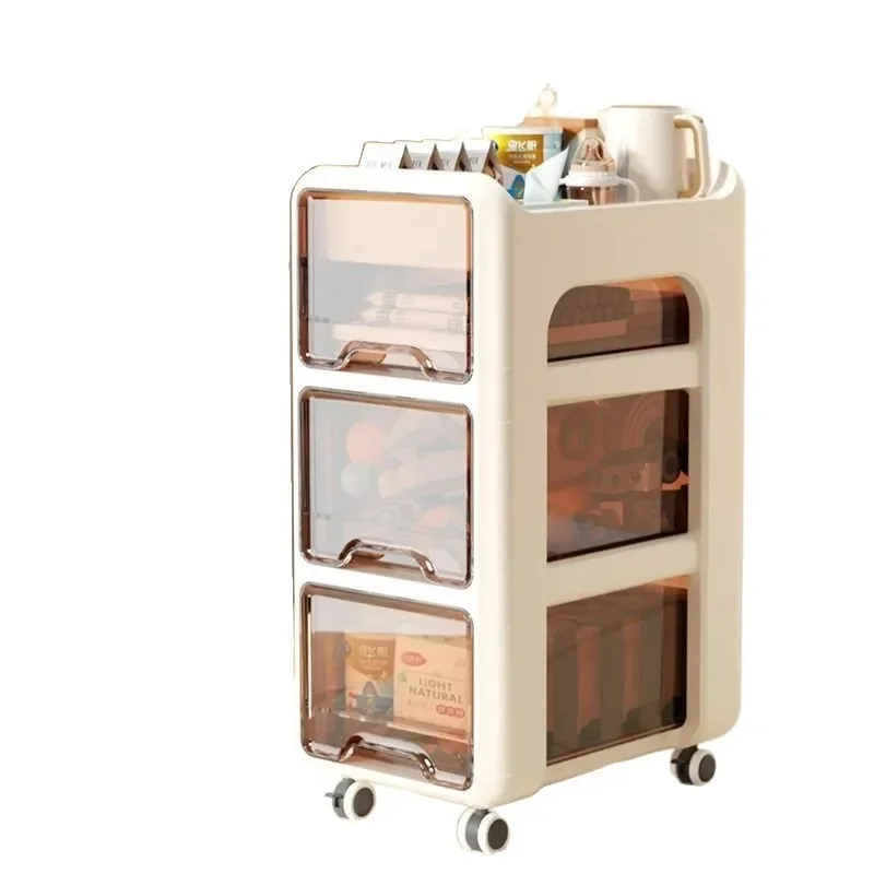 Simple Hassle-Free Device Rack, Mobile Home Snack Cart Table Under-Wheeled Backpack Storage Rack, Magic Tool