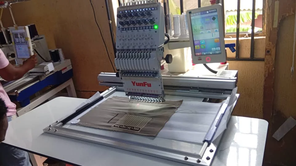 High Precision MT-1201 Single Head Embroidery Machine Full Automatic for Finished Garment Decoration