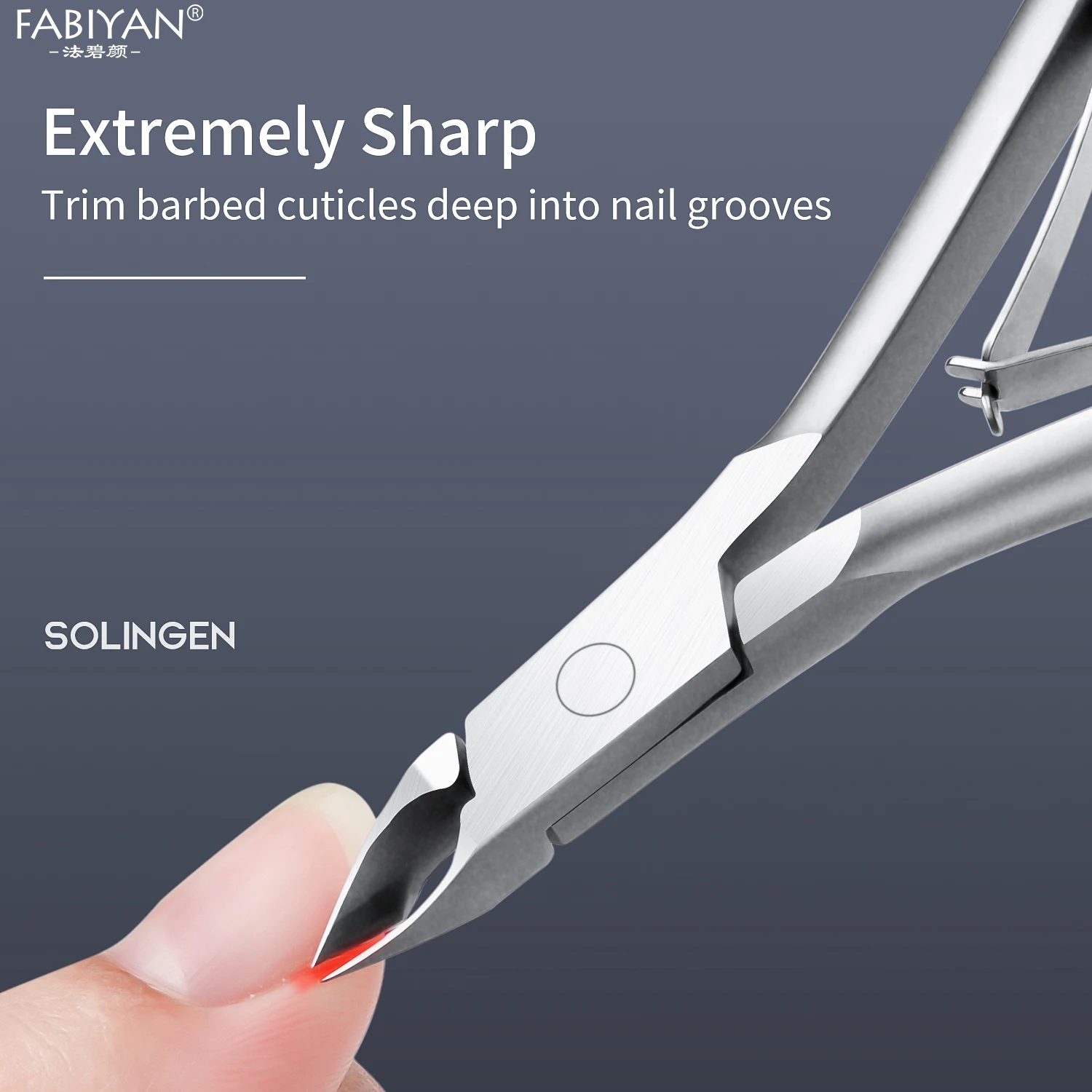 Stainless Steel Cuticle Cutter Fingernail Nail Nippers Scissors Dead Skin Scissors Remover Nail Cuticle Manicure Tools